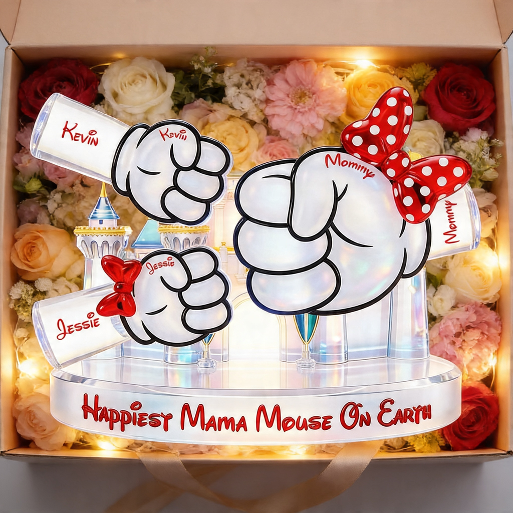 Personalized Acrylic Light Box for Mom | Unique Movie Gift Idea Acrylic Light Box GradoCreations