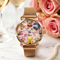 Personalized Women Hand Watch with Disney Characters - Gift for Movie Fan