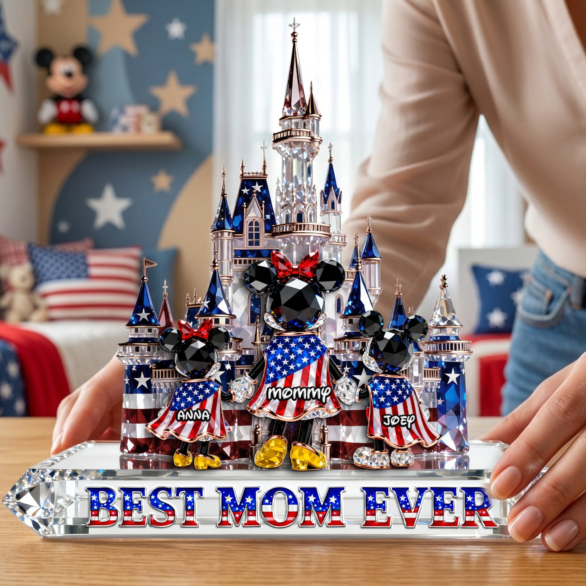 Personalized Acrylic Plaque Best Mom Ever Gift for Mom