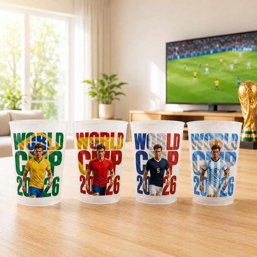 Personalized Frosted Cups World Soccer Championships 2026 Gift for Football Fans