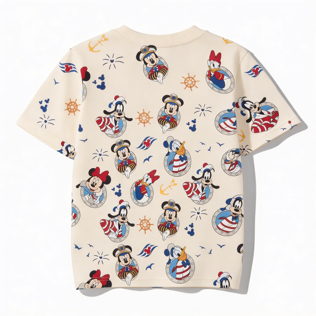 Personalized Disney Pirate Crew All Over Shirt for Her