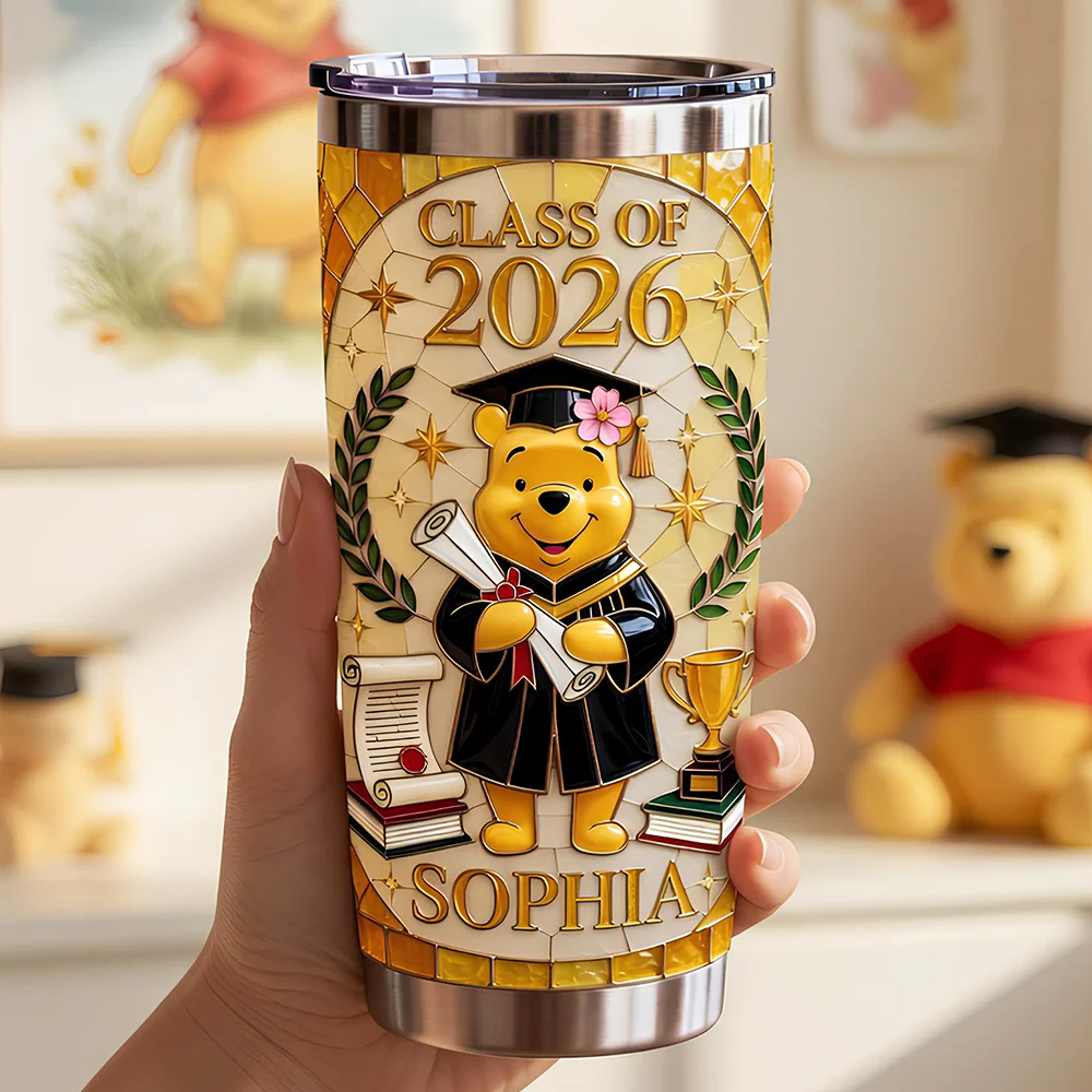 Personalized Graduation Tumbler with Custom Name - Unique Gift for Grads