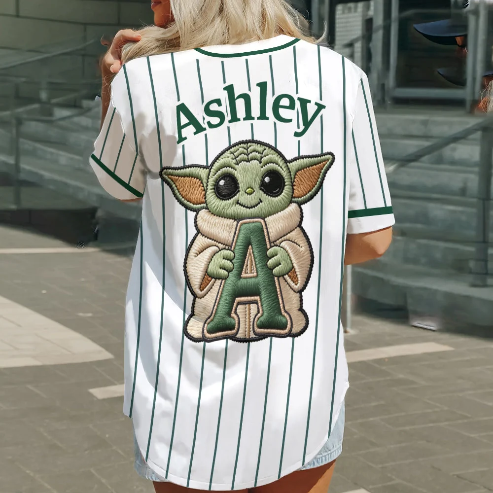 Personalized Galaxy Character Baseball Jersey Custom Name for Adults and Kids Baseball Jersey GradoCreations