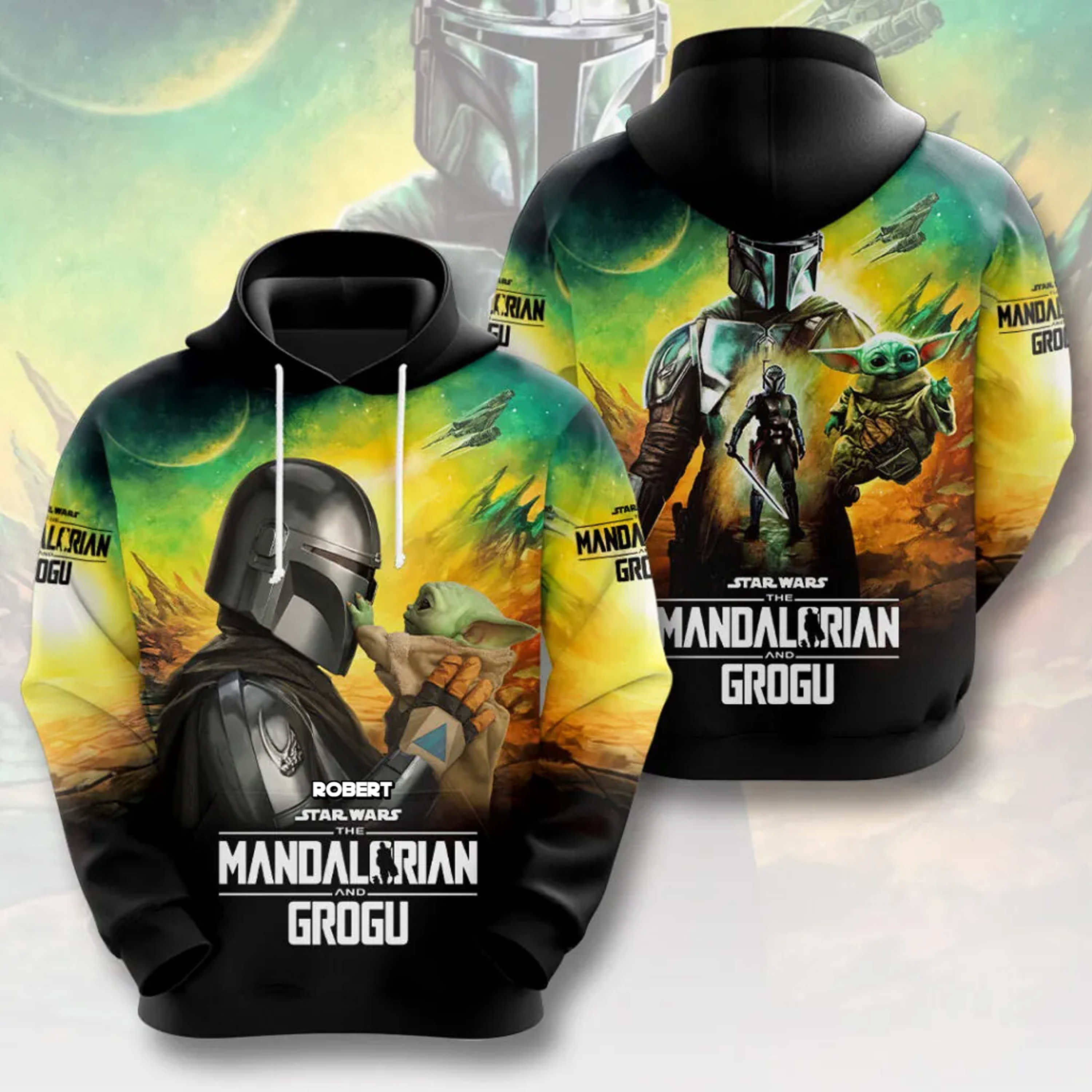 Personalized All Over Print Star Wars Shirt Gift for Movie Fans