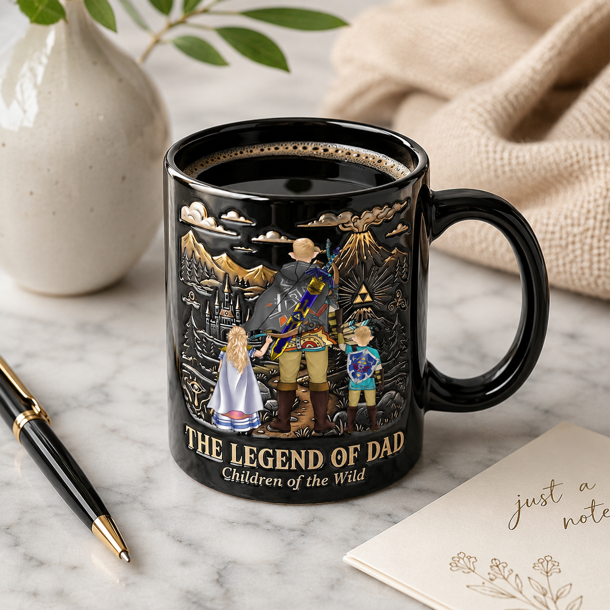 Personalized Color Changing Mug Gift for Dad | Legend of Dad