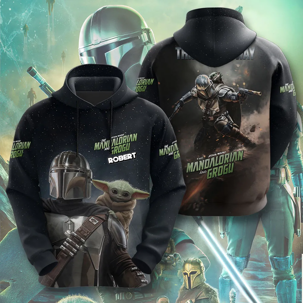 Personalized Galactic Tracker AOP Shirt Gift for Movie Fans