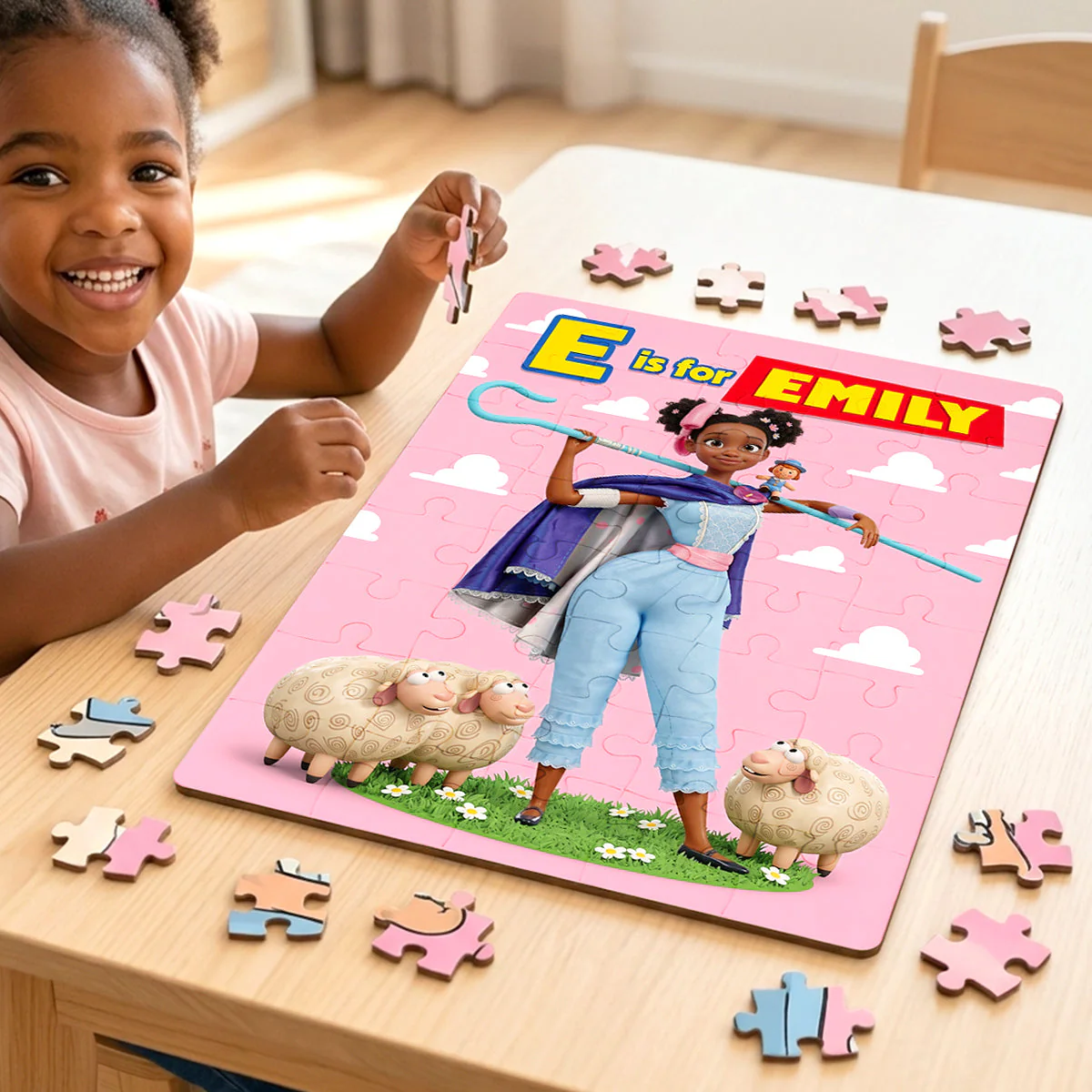 Personalized Custom Photo Puzzle Gift for Kids – Fun Puzzle Activity