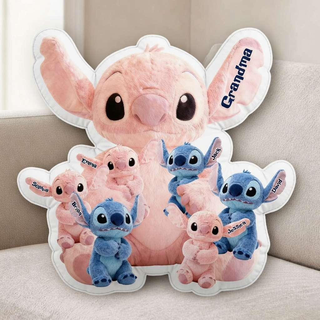 Personalized Movie-Themed Custom Shaped Pillow Gift for Mom Pillow GradoCreations