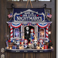 Personalized Spooky Wood Sign Custom Name Home Decor Gift for Family