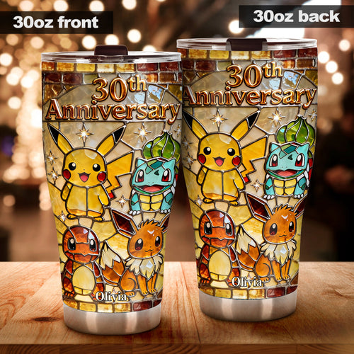 Personalized 30th Anniversary Tumbler Gift for Movie Fans Tumbler GradoCreations