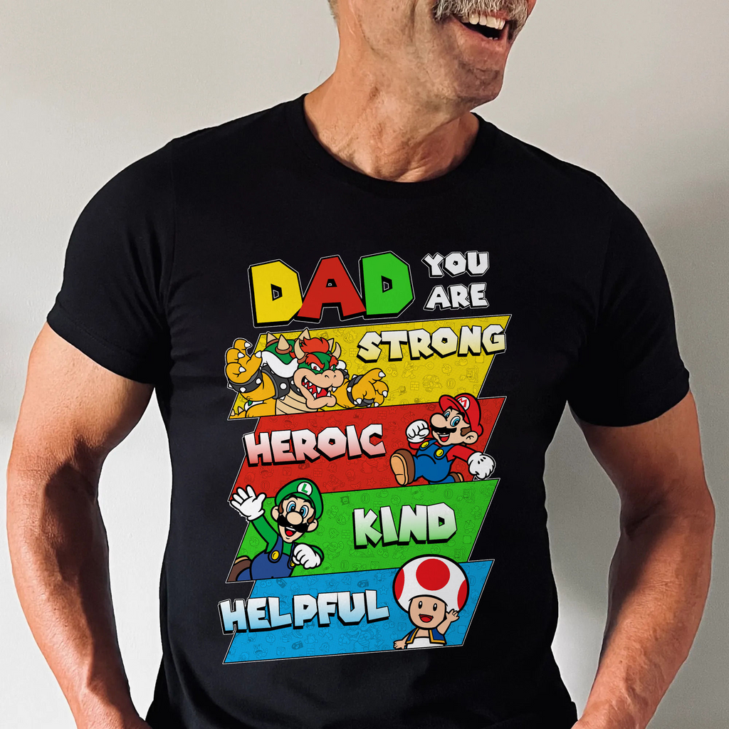 Custom Dad Shirt Best Dad Ever Personalized Gift for Him