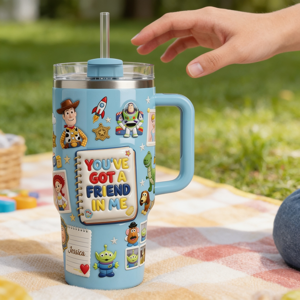 Personalized You’ve Got A Friend In Me Tumbler Gift for Movie Fans