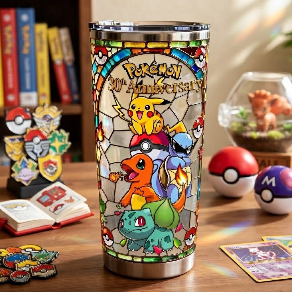 Personalized Stainless Steel Tumbler 30th Anniversary Gift for Movie Fans Tumbler GradoCreations