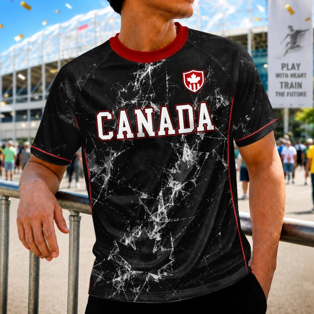 Personalized Canada Soccer Jersey Custom Name Gift for Football Lovers