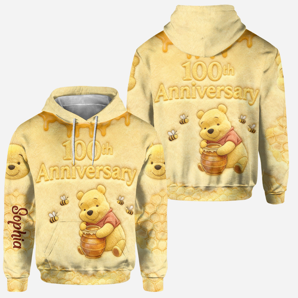 Personalized 100th Anniversary Hoodie & Leggings Gift for Her