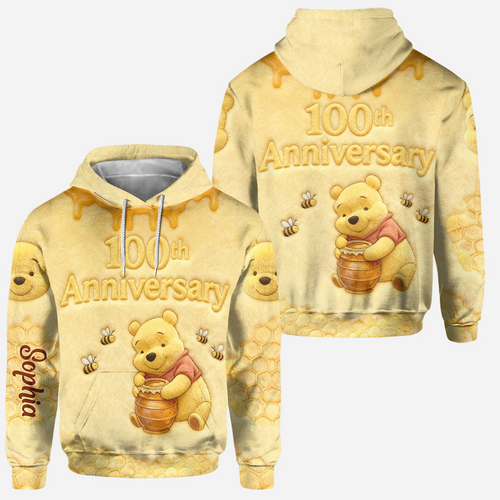 Personalized 100th Anniversary Hoodie & Leggings Gift for Her