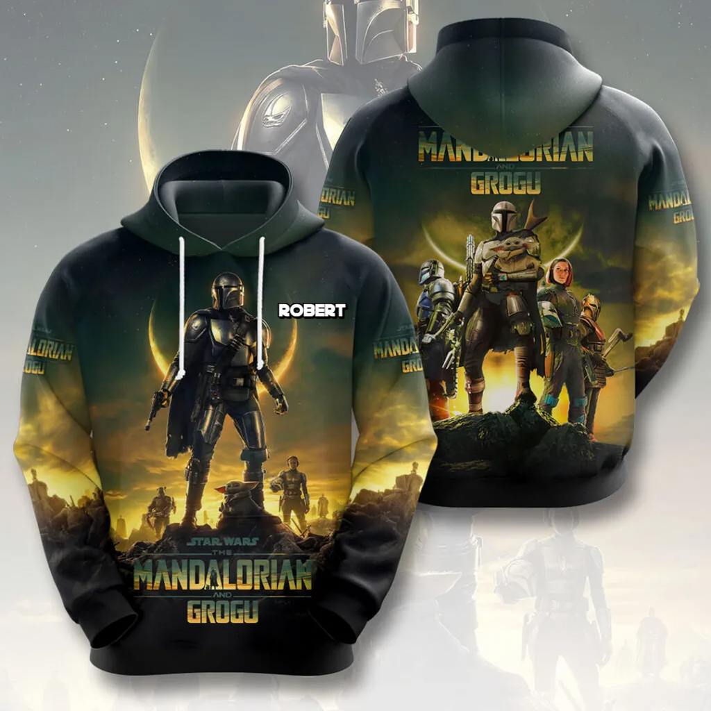 Personalized Star Wars Galactic Tracker AOP Shirt for Movie Fans