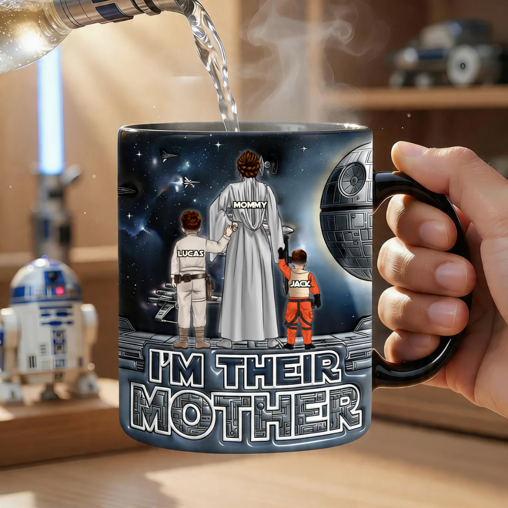 Personalized Accent Mug I'm Their Mother Gift for Mom