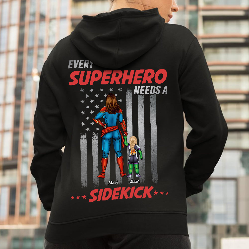 Personalized Superhero T-Shirt Gift for Mom | Custom Shirt Cotton Apparel GradoCreations