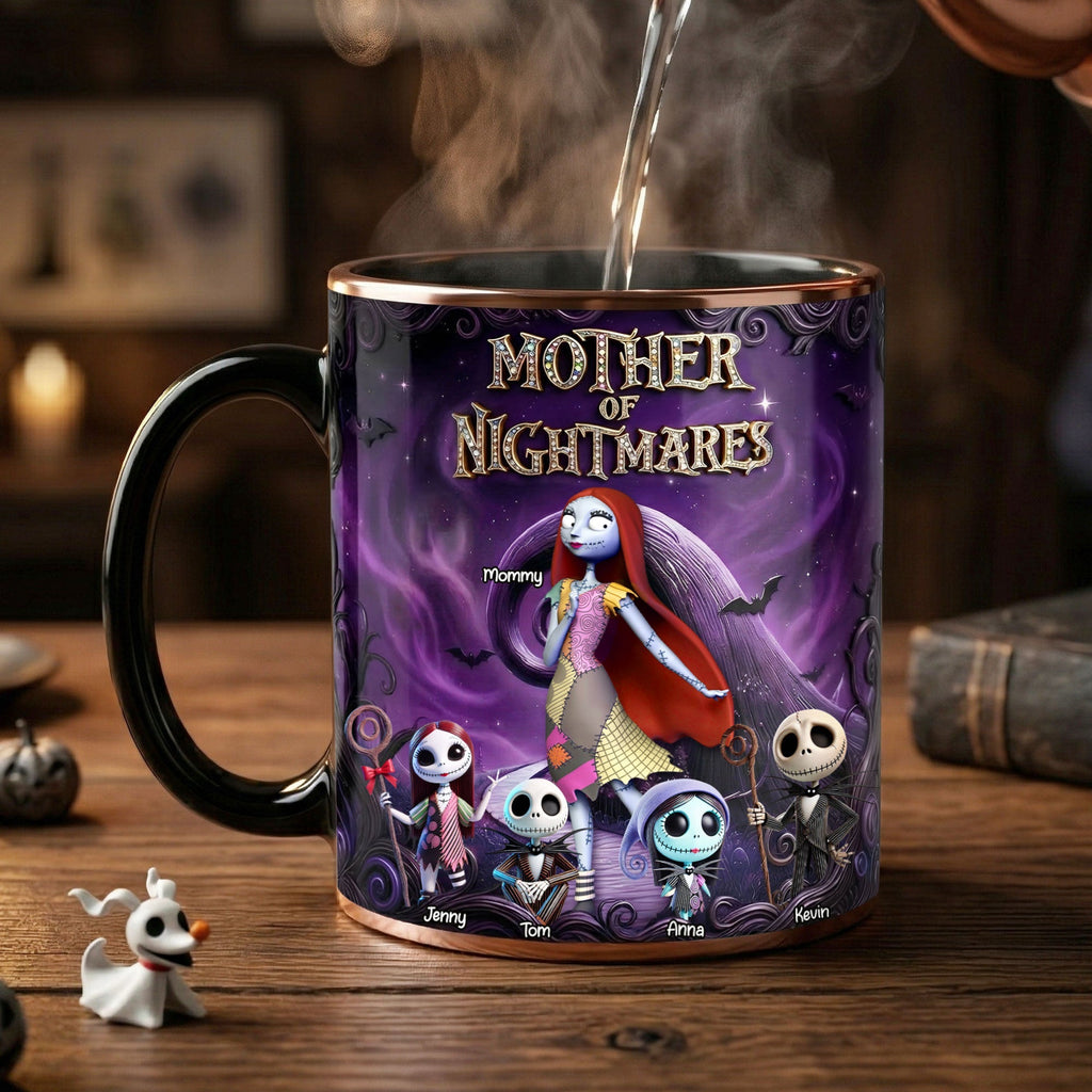 Personalized Mother of Nightmares Mug - Custom Gift for Spooky Mom Mug GradoCreations
