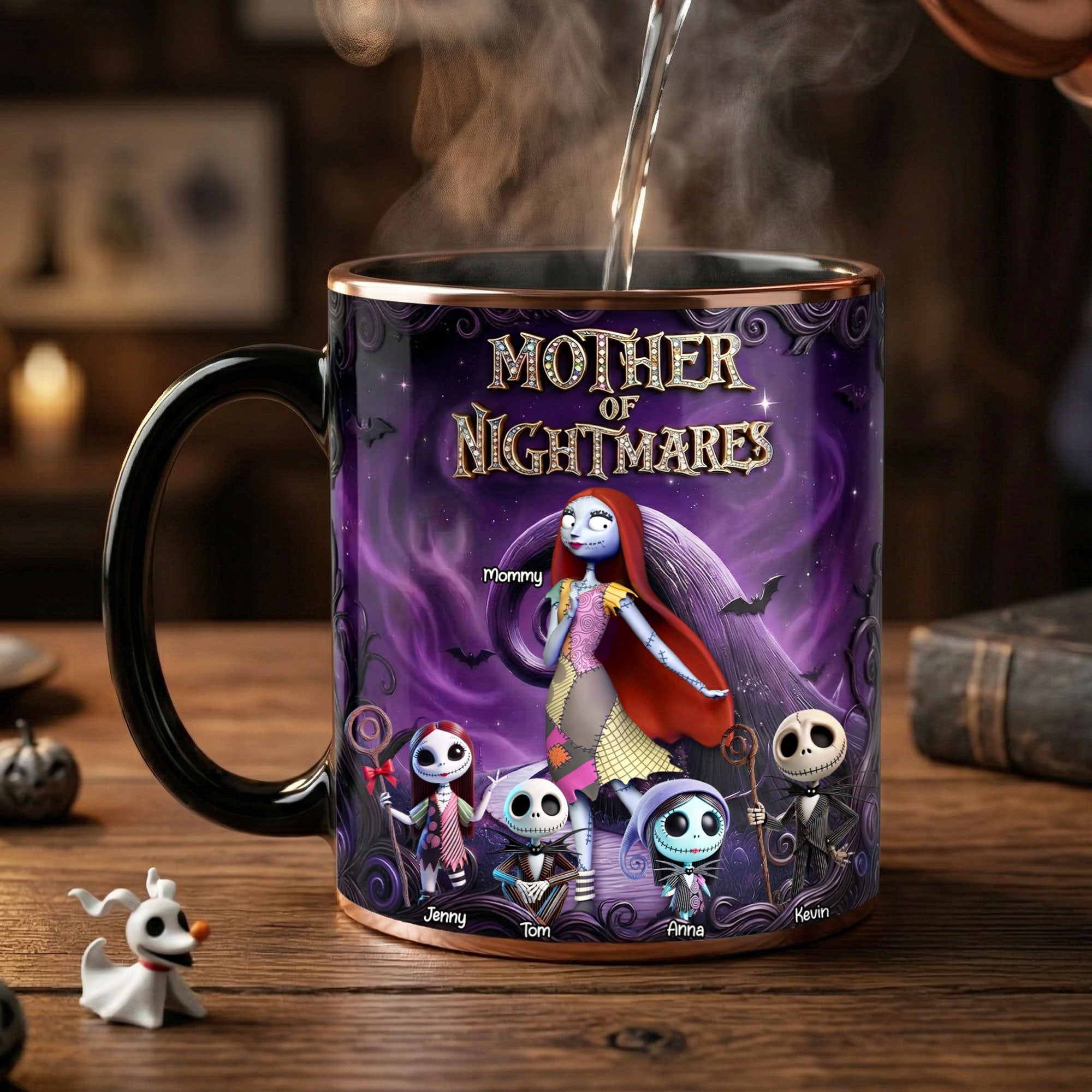 Personalized Mother of Nightmares Mug - Custom Gift for Spooky Mom Mug GradoCreations