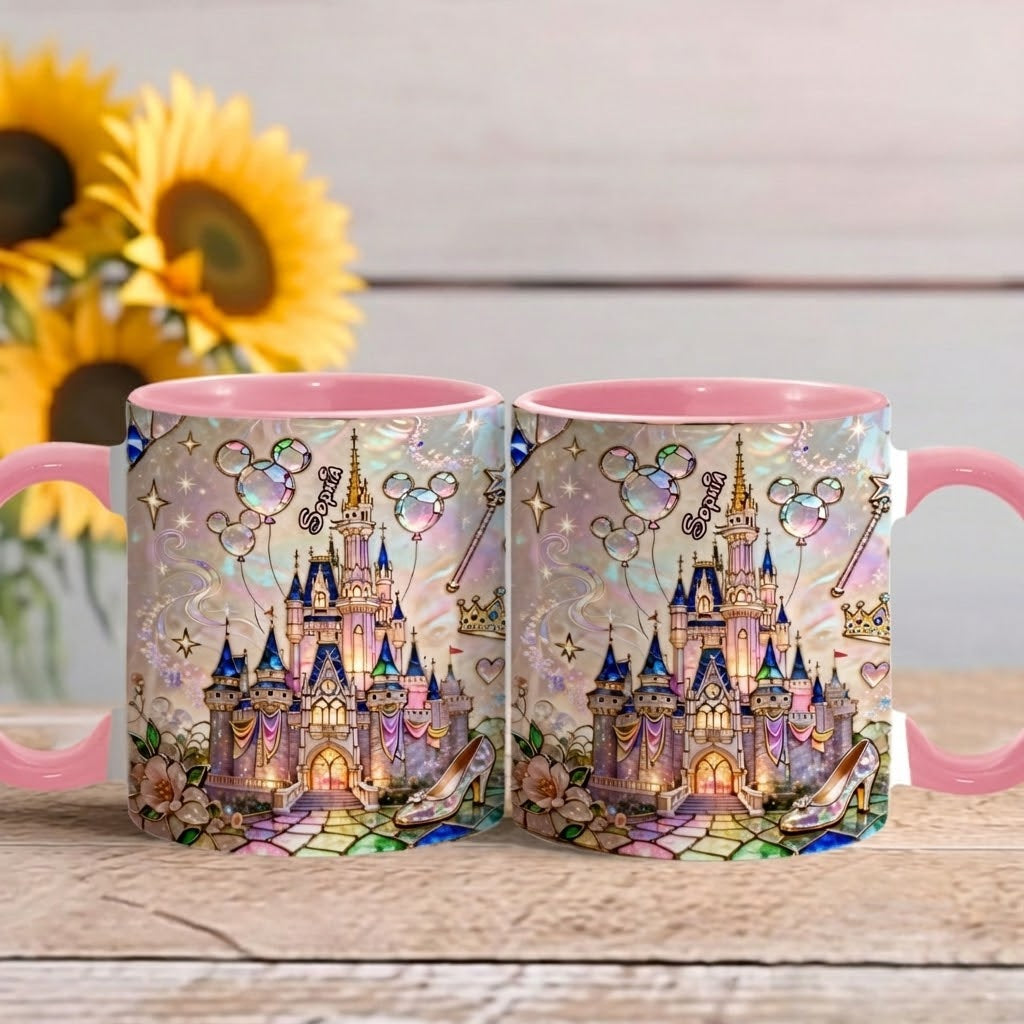 Personalized Magical Castle Accent Mug Gift for Her