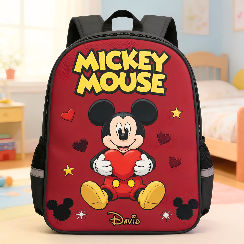 Personalized Minnie Mouse Backpack Set for Girls - Back to School Gift School Backpack GradoCreations