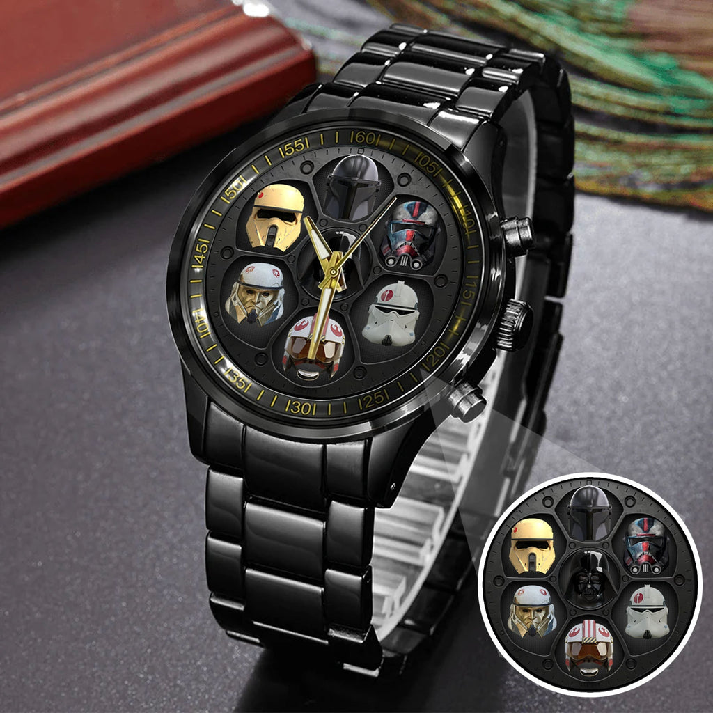 Personalized Galaxy Star Hand Watch for Movie Fans Gift