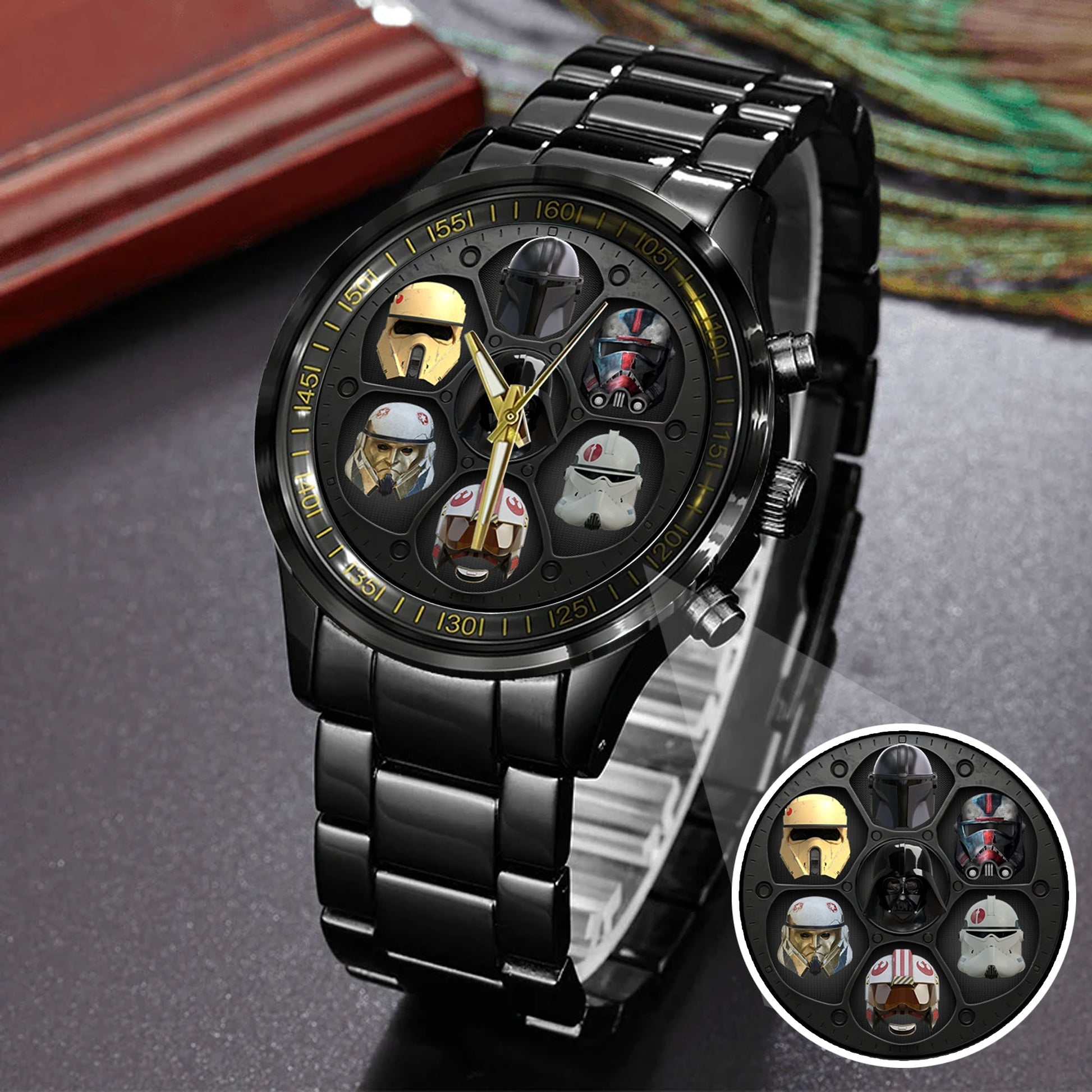 Personalized Galaxy Star Hand Watch for Movie Fans Gift