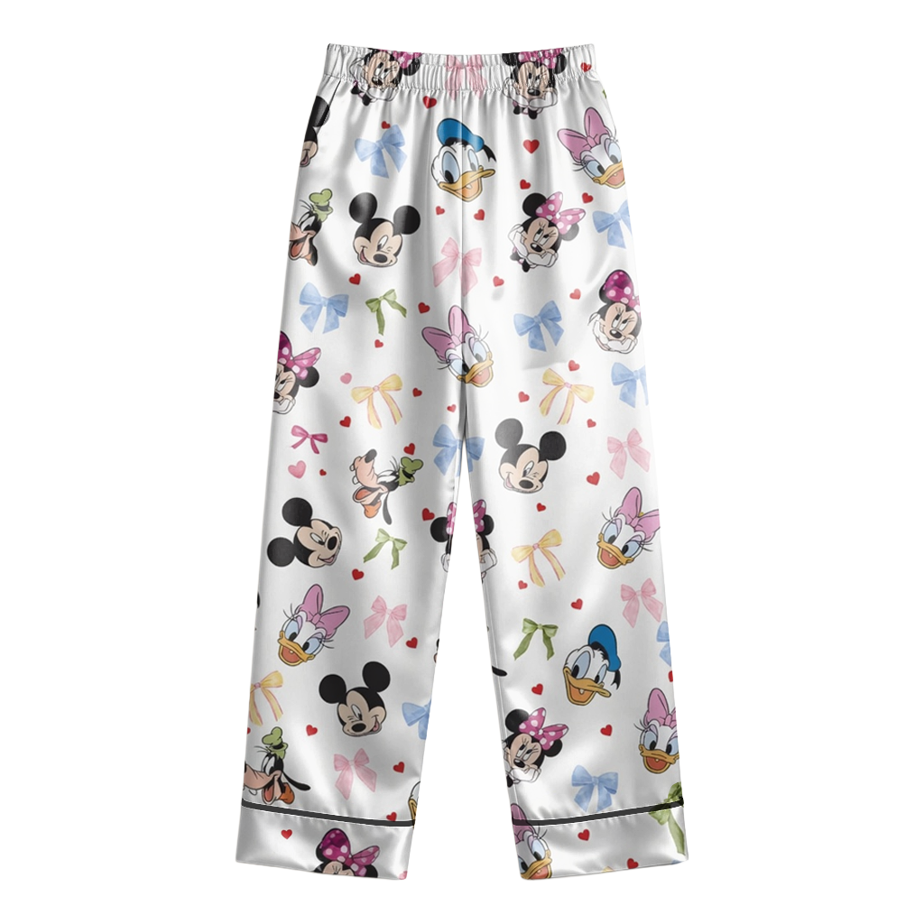 Personalized Pajama Set for Her with Magic Mouse Design | Gift for Movie Fans