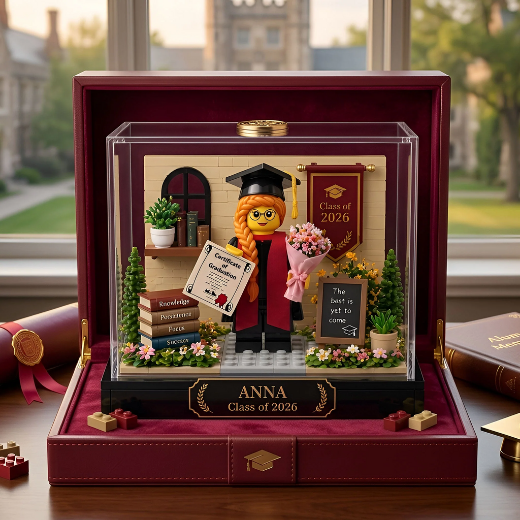 Personalized Acrylic Graduation Plaque Class of 2026 Gift