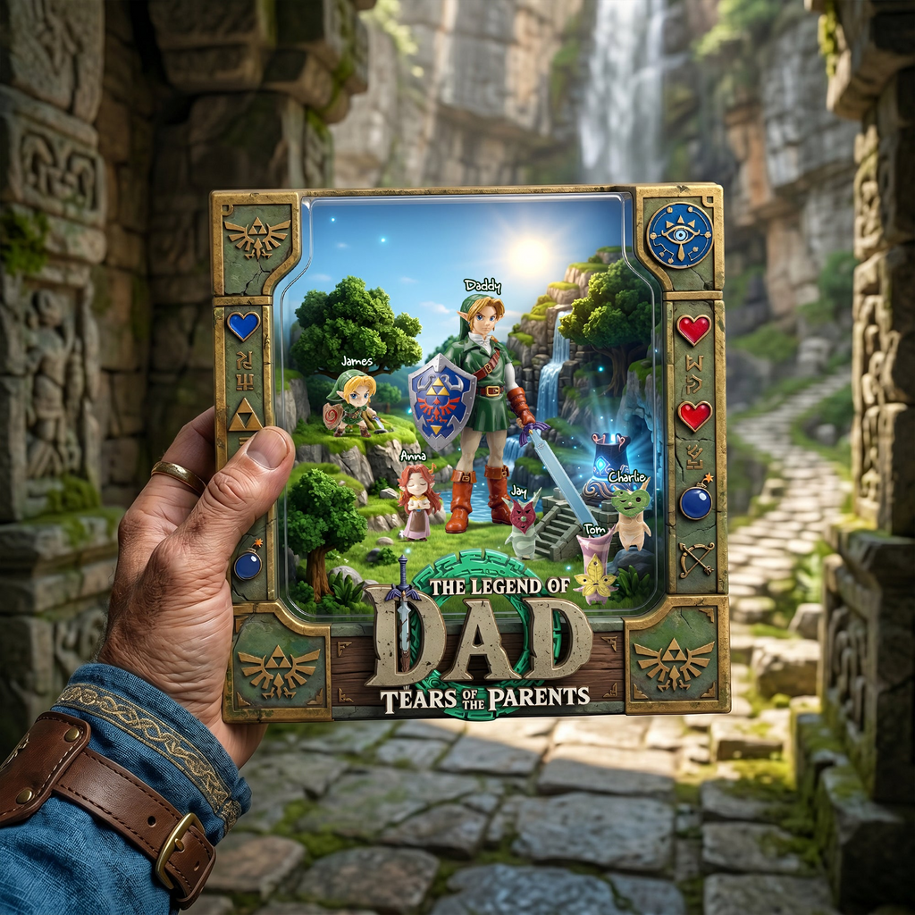 Personalized Acrylic Plaque The Legend of Dad Gift for Father's Day