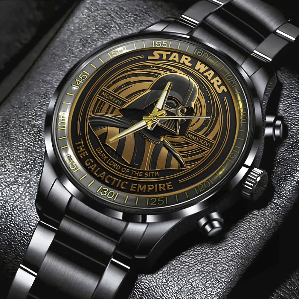 Personalized Star Wars Dark Lord Watch Custom Name Gift for Him