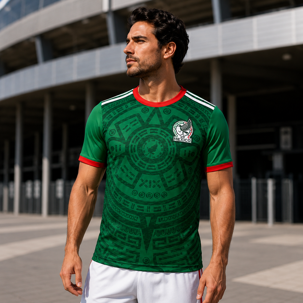 Personalized Mexico Soccer Jersey Custom Name Gift for Fans