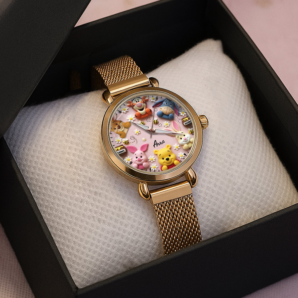 Personalized Women's Hand Watch Cute Design Gift for Her