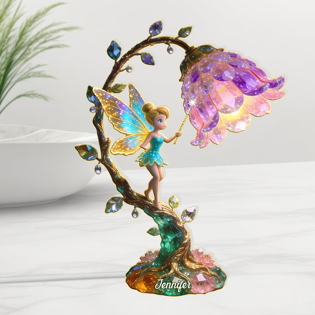 Personalized Acrylic Light Box Disney Fairy Gift for Kids