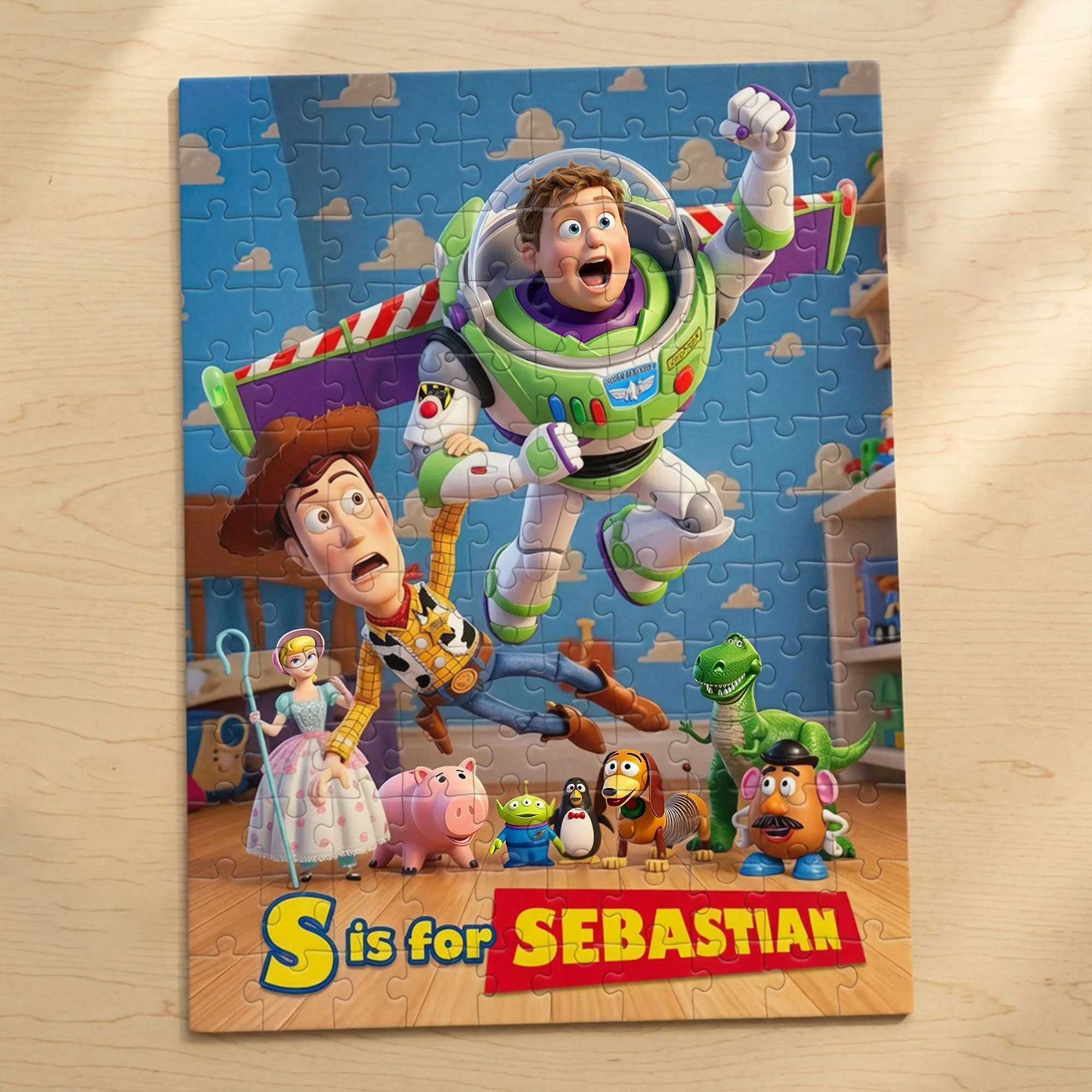 Personalized Custom Photo Puzzle for Kids - Fun Family Gift