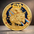 Personalized 50th Anniversary Star Wars Commemorative Coin Gift for Movie Fans