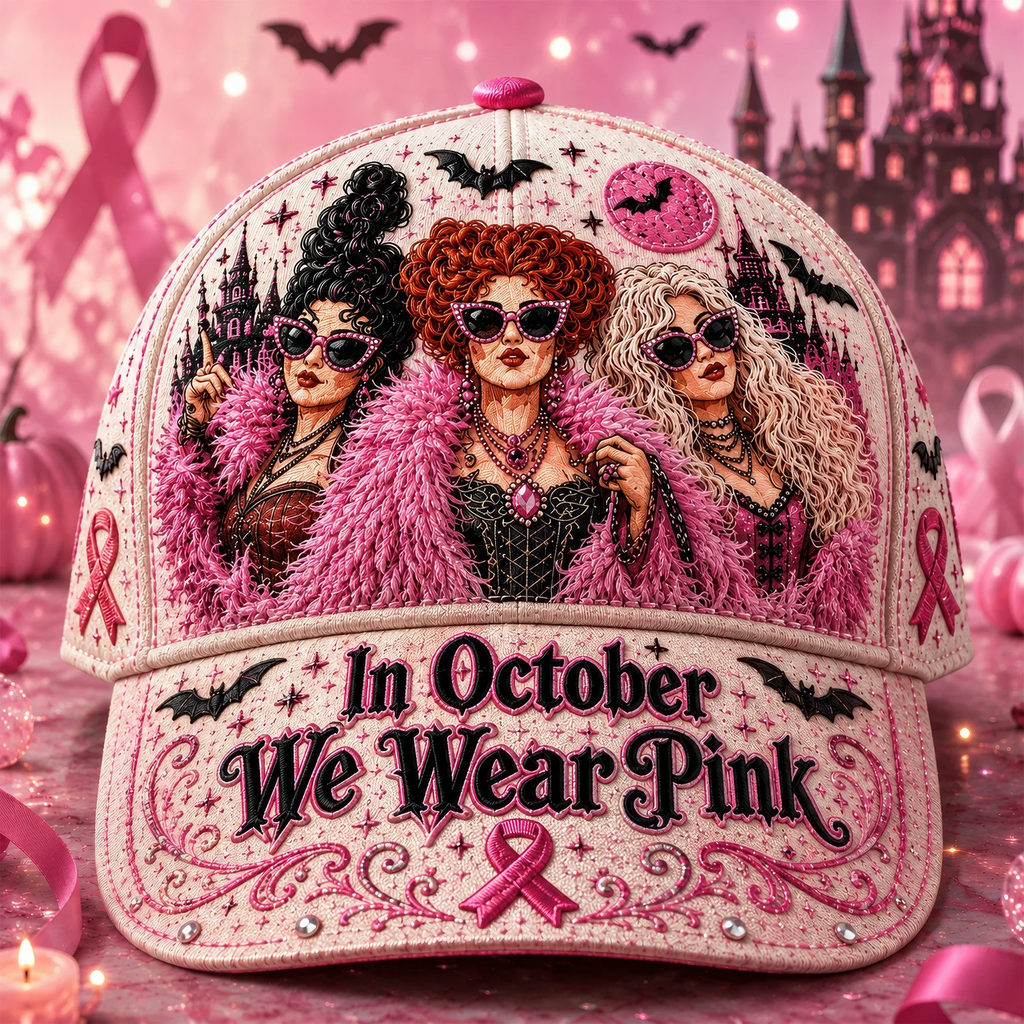 Personalized Breast Cancer Awareness Classic Cap for Her Classic Cap GradoCreations