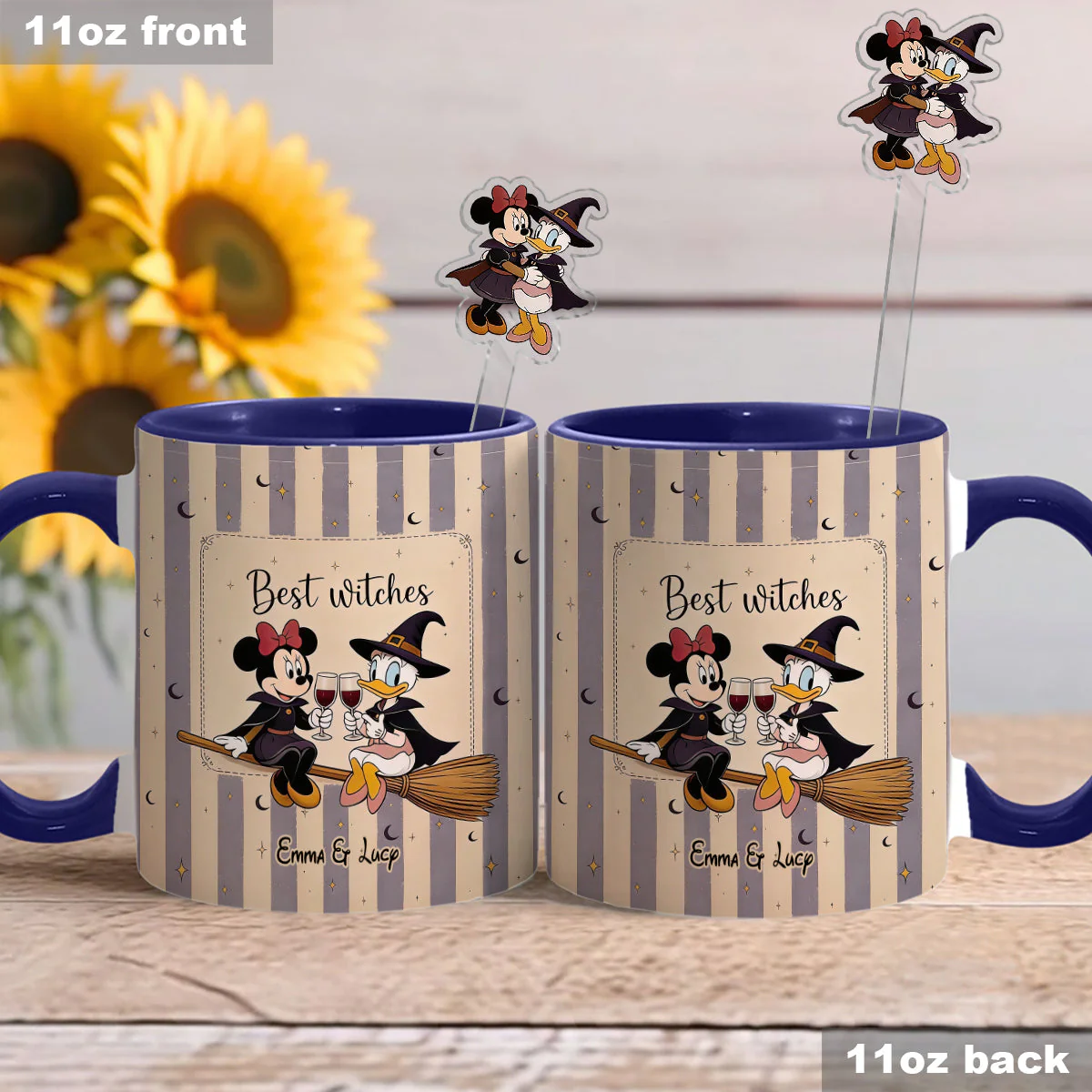 Personalized Best Witches Mug Custom Name Gift for Friends Mug GradoCreations