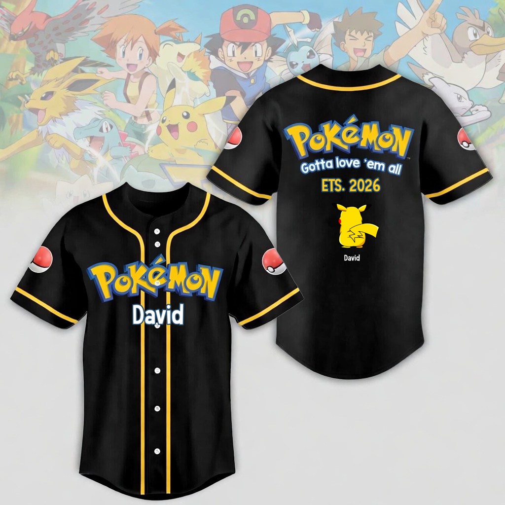Personalized Baseball Jersey for Family Movie Fans | Gift for Dad, Mom, Kids