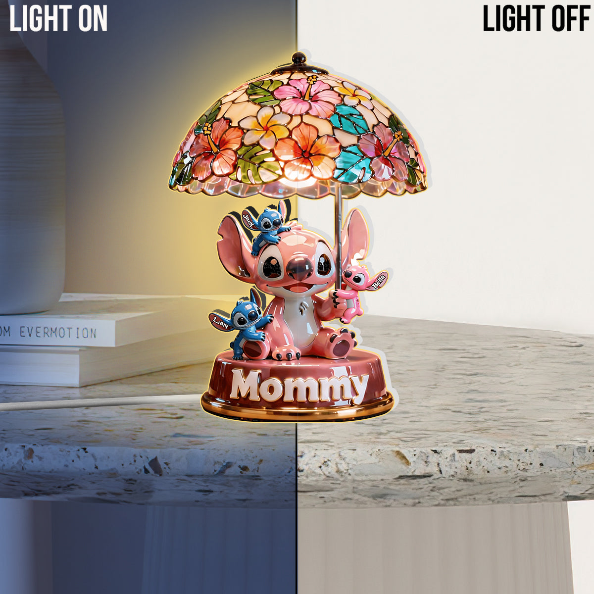 Personalized Custom Acrylic Light Box for Mom - Unique Mother's Day Gift Acrylic Light Box GradoCreations
