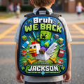 Personalized Minecraft Backpack & Lunch Bag Set for Kids