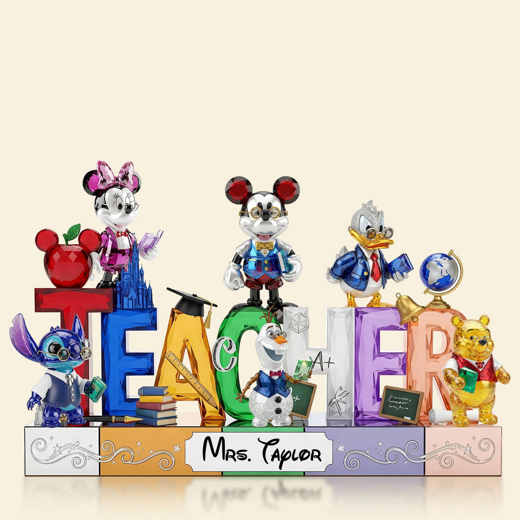 Personalized Acrylic Plaque Custom Name Gift for Teacher