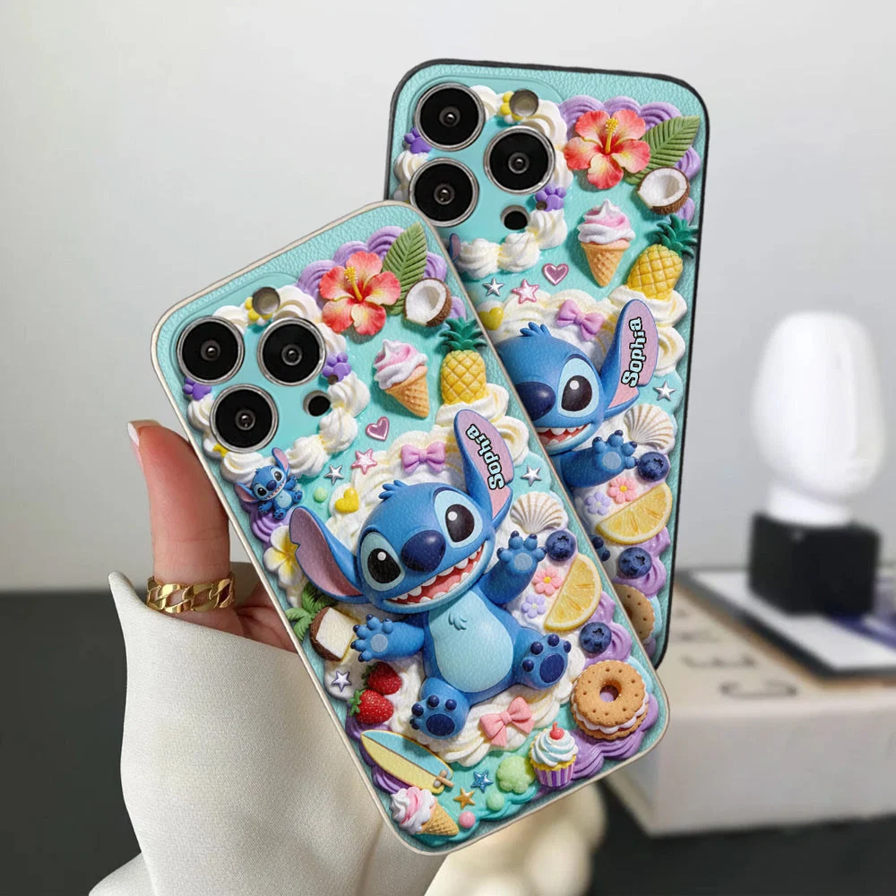 Personalized Phone Case Custom Name Gift with 3D Design Phone Case GradoCreations