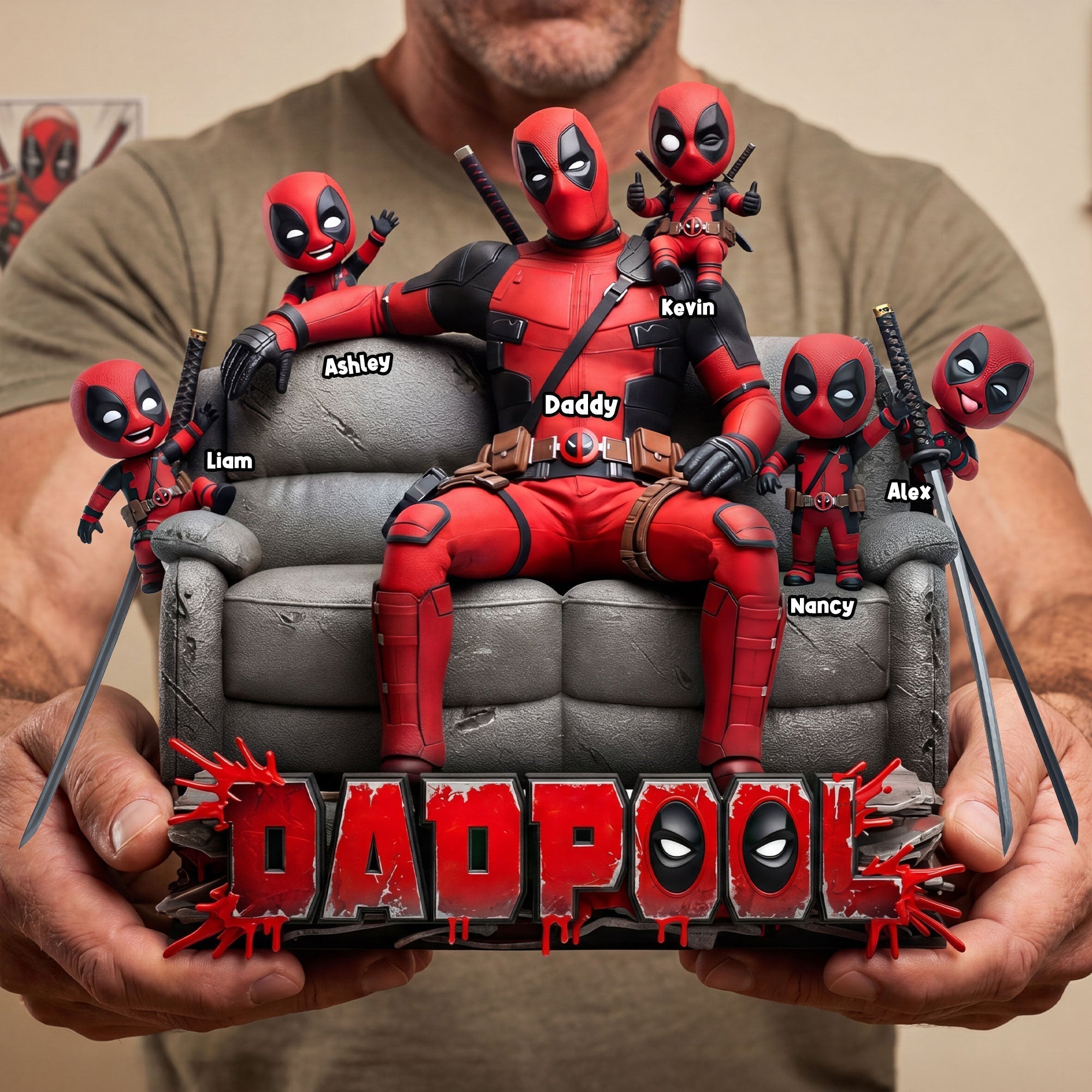 Personalized Acrylic Dad Plaque Unique Father's Day Gift