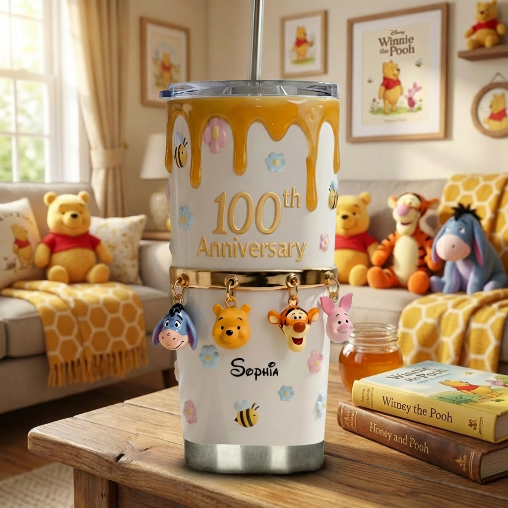Personalized Anniversary Tumbler 100 Years Friendship Gift for Movie Fans