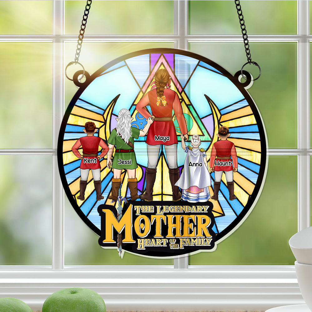 Personalized Legend Zelda Mom Suncatcher Gift for Mom