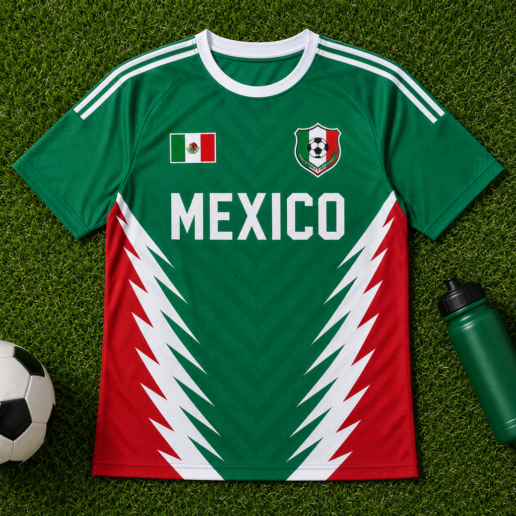 Personalized Soccer Jersey Mexico 2026 - Custom Name Gift for Football Fans