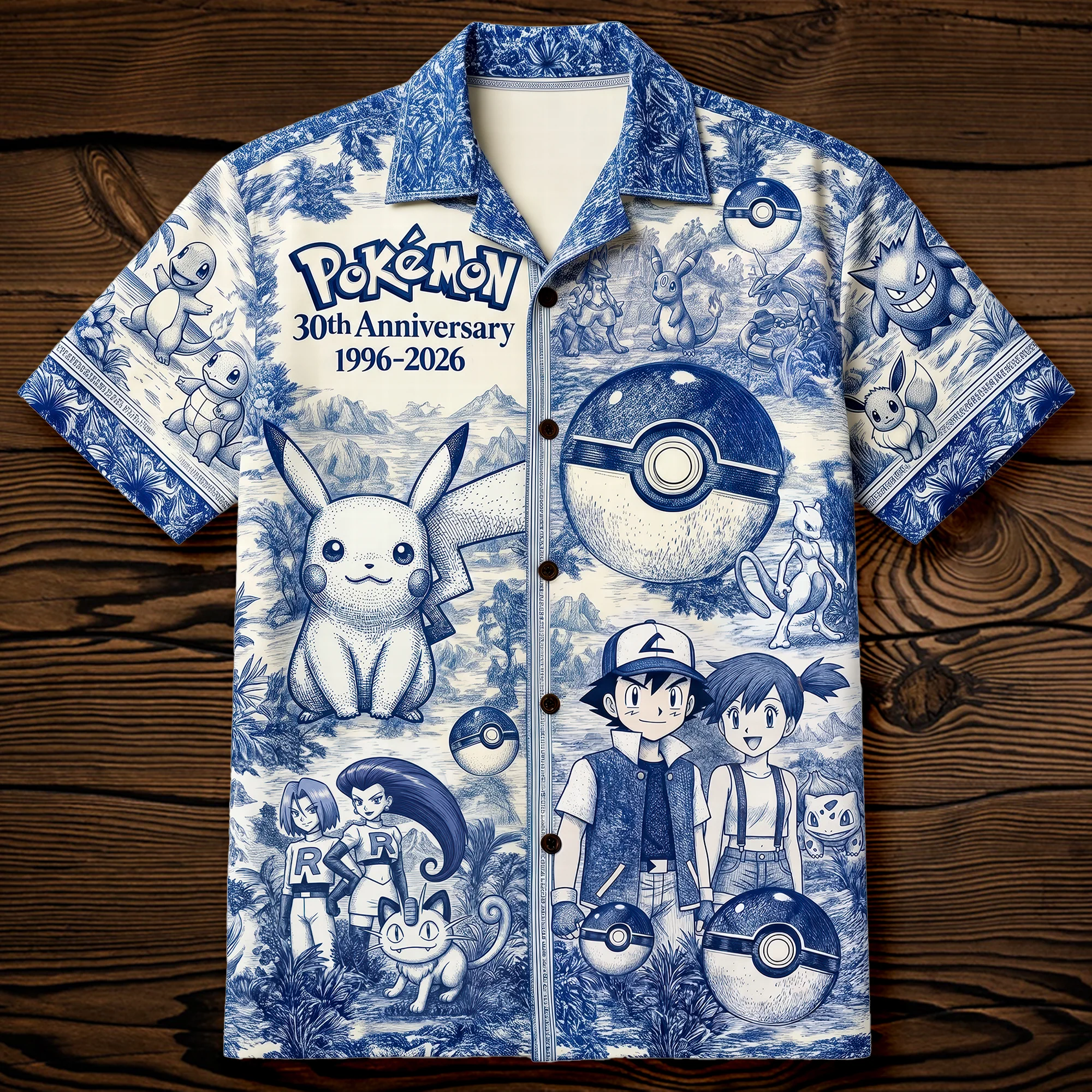 Personalized Hawaiian Shirt for Movie Fans | Anniversary Gift